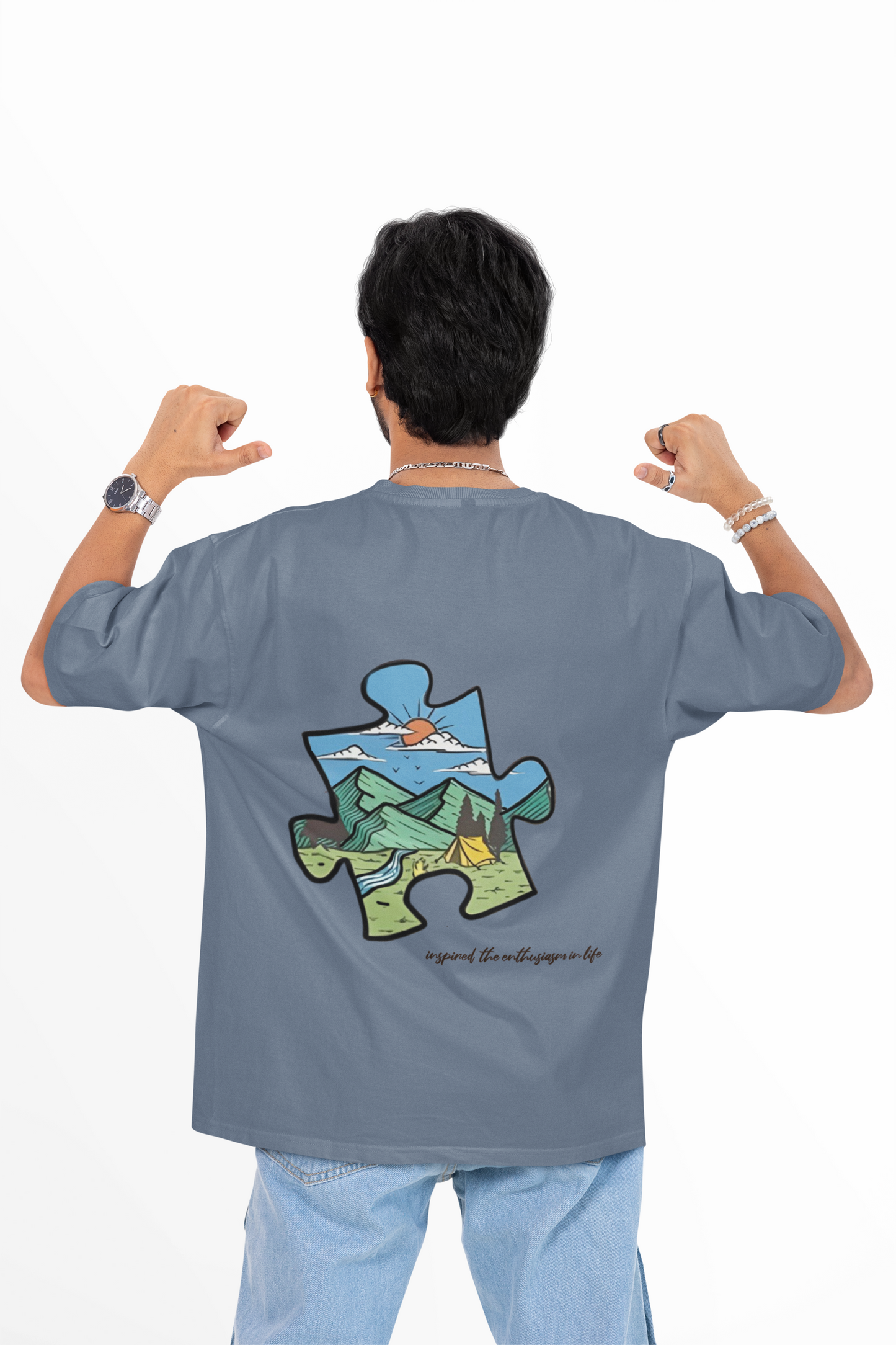 INSPIRED OVERSIZED T-SHIRT - Costa Moon