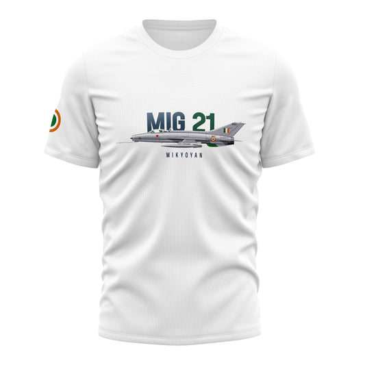 MIG-21 AIRCRAFT T-SHIRT