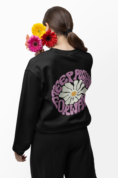 KEEP PUSHING FORWARD SWEATSHIRT - Costa Moon