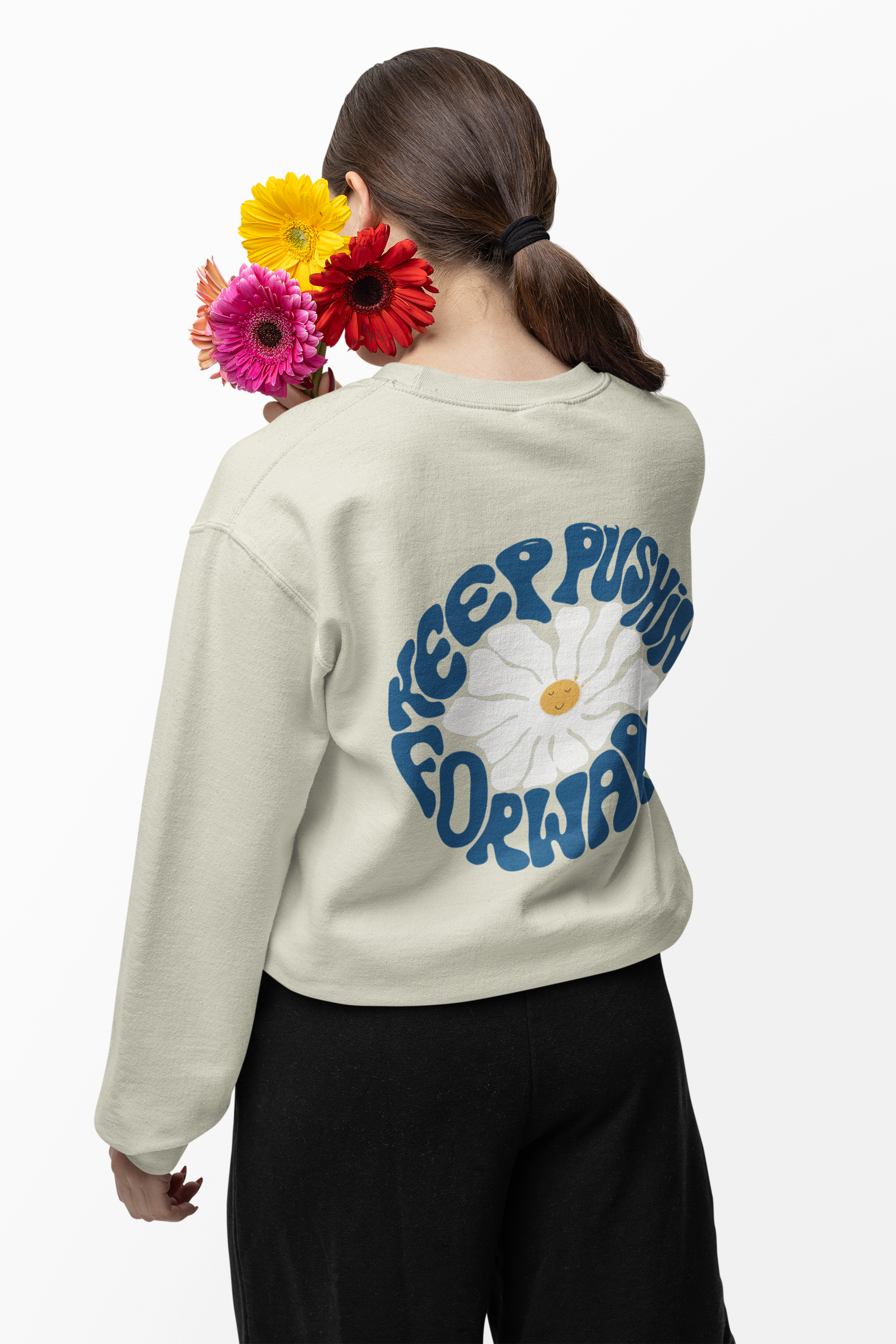 KEEP PUSHING FORWARD SWEATSHIRT - Costa Moon