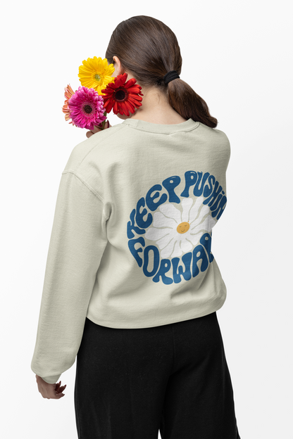 KEEP PUSHING FORWARD SWEATSHIRT - Costa Moon