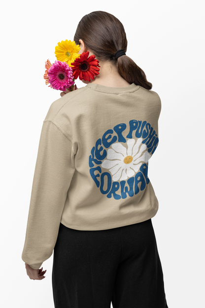 KEEP PUSHING FORWARD SWEATSHIRT - Costa Moon