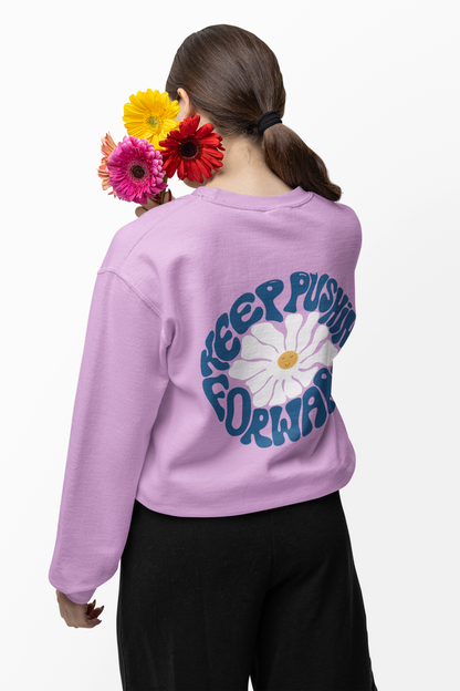 KEEP PUSHING FORWARD SWEATSHIRT - Costa Moon