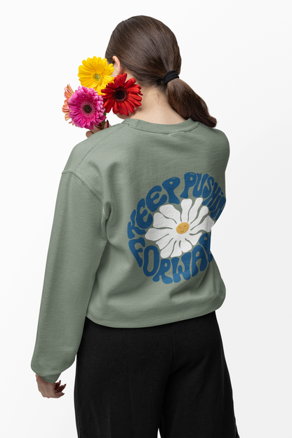 KEEP PUSHING FORWARD SWEATSHIRT - Costa Moon