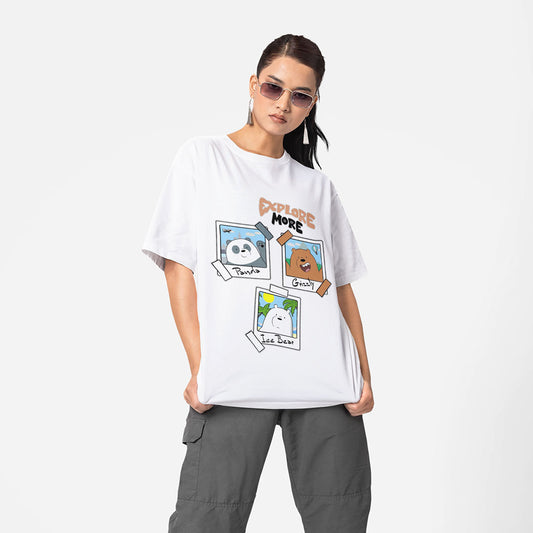EXPLORE MORE OVERSIZED T-SHIRT