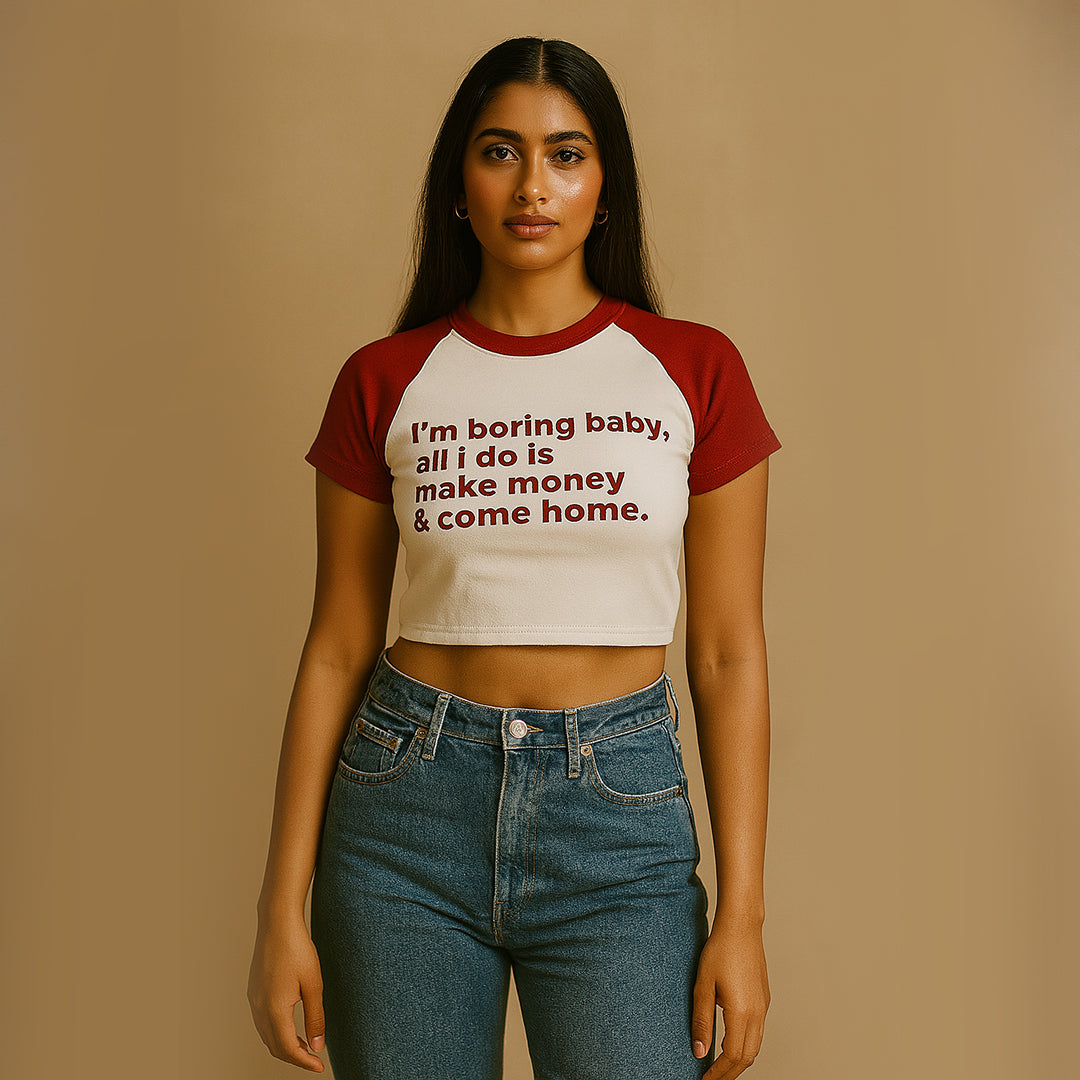 I am Boring Baby, Tee - Costa Moon