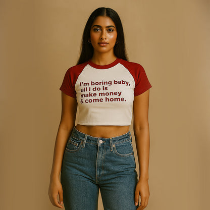 I am Boring Baby, Tee - Costa Moon