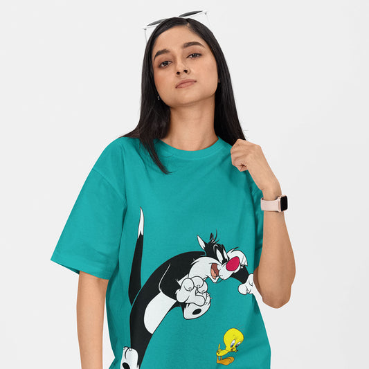 LOONEY TUNES OVERSIZED T-SHIRT - Costa Moon