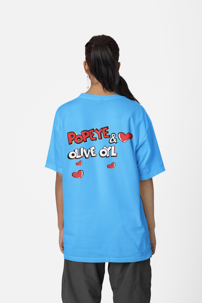 POPEYE OVERSIZED T-SHIRT - Costa Moon