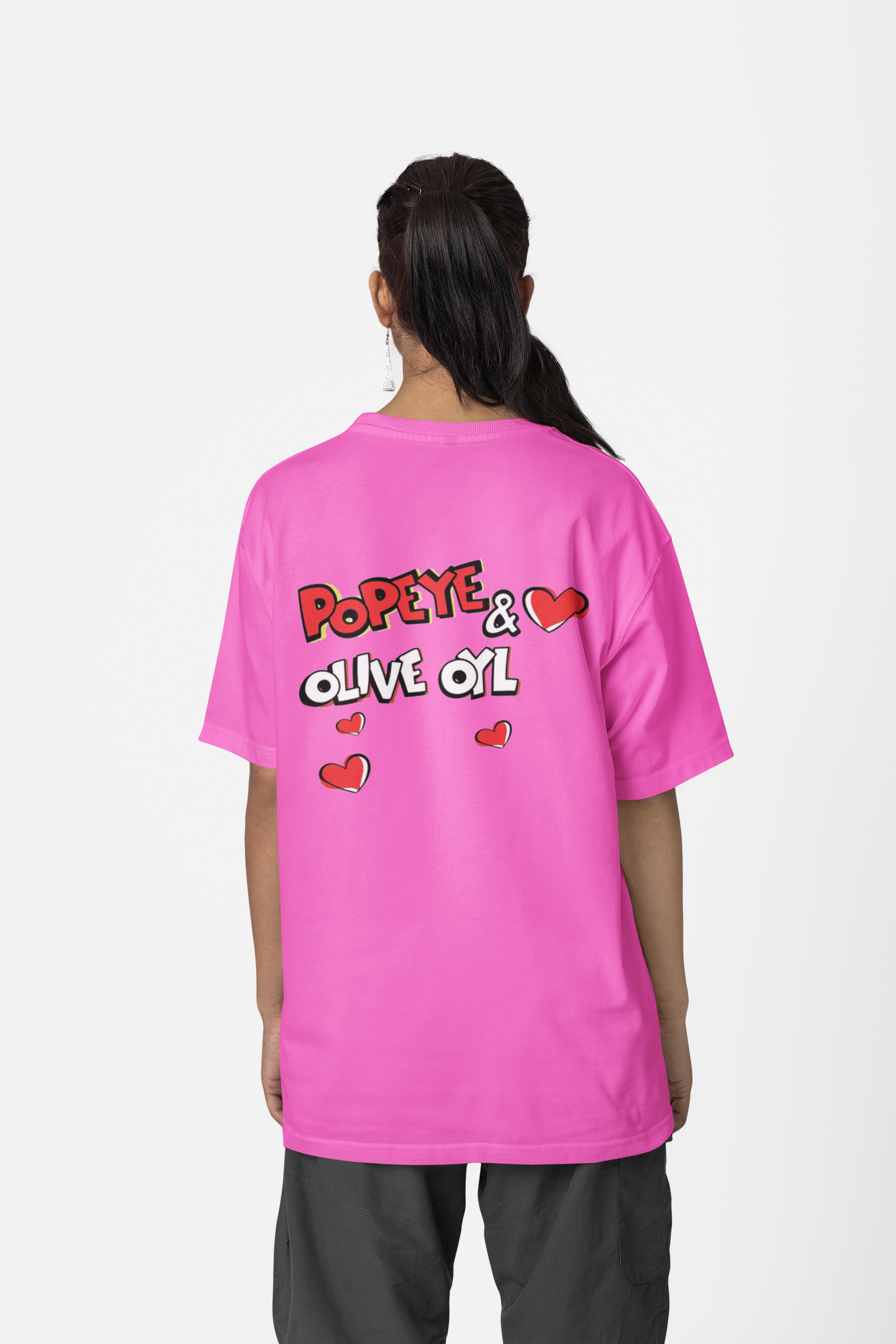 POPEYE OVERSIZED T-SHIRT - Costa Moon