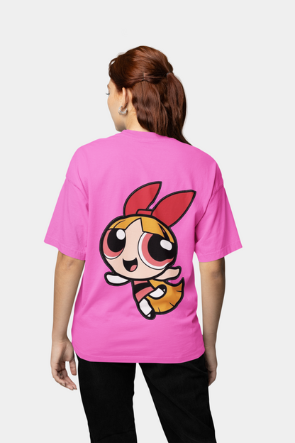 POWERPUFF GIRL OVERSIZED T-SHIRT - Costa Moon