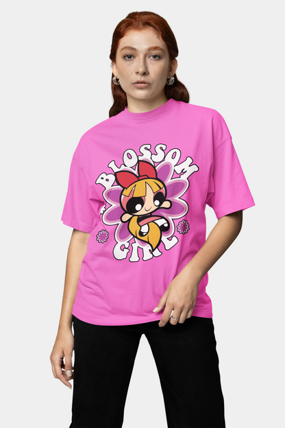 POWERPUFF GIRL OVERSIZED T-SHIRT - Costa Moon