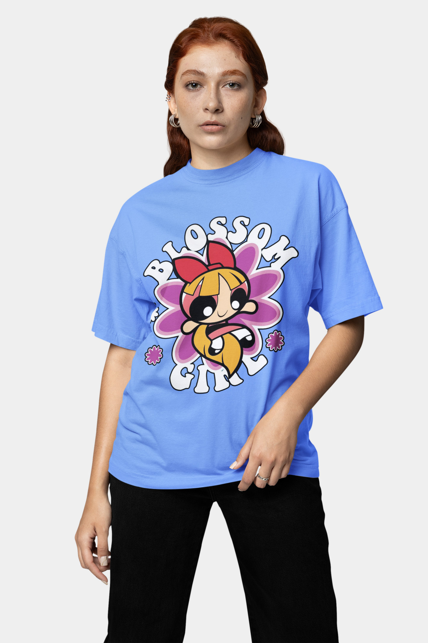 POWERPUFF GIRL OVERSIZED T-SHIRT - Costa Moon