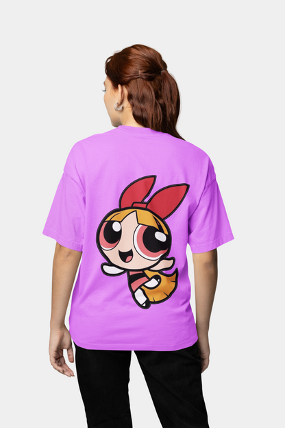 POWERPUFF GIRL OVERSIZED T-SHIRT - Costa Moon
