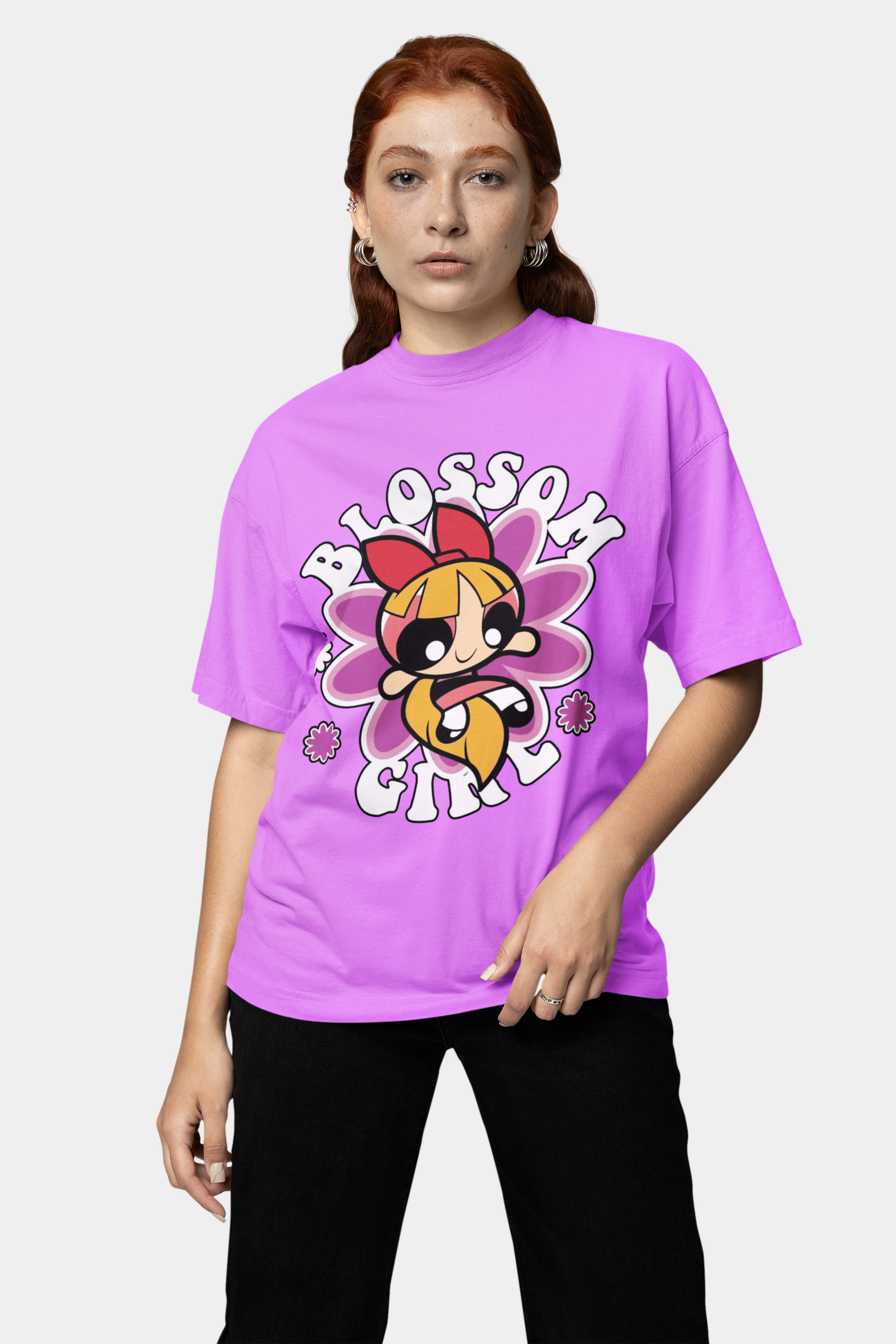 POWERPUFF GIRL OVERSIZED T-SHIRT - Costa Moon