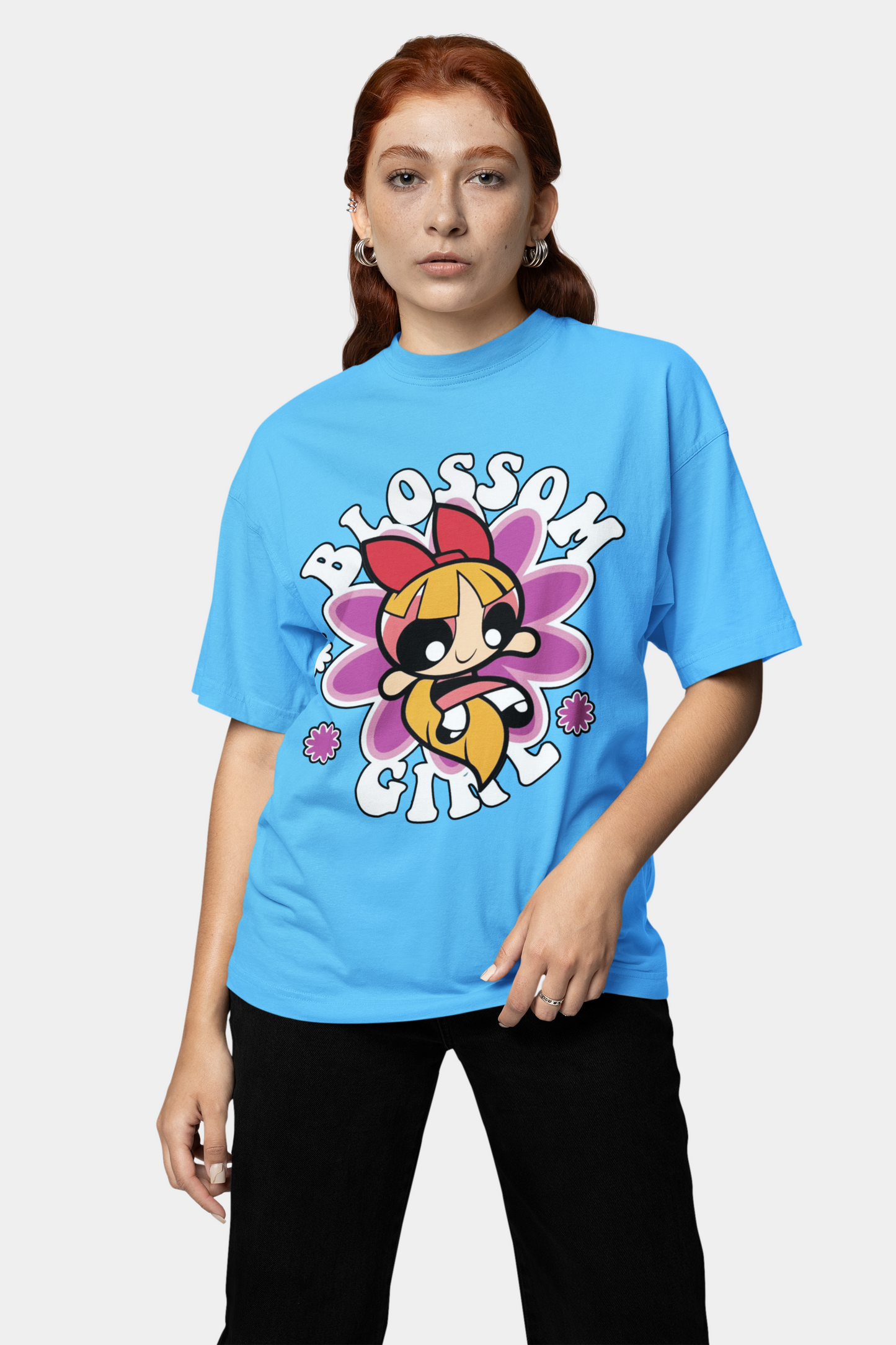 POWERPUFF GIRL OVERSIZED T-SHIRT - Costa Moon