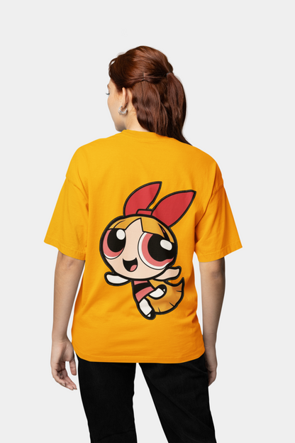 POWERPUFF GIRL OVERSIZED T-SHIRT - Costa Moon