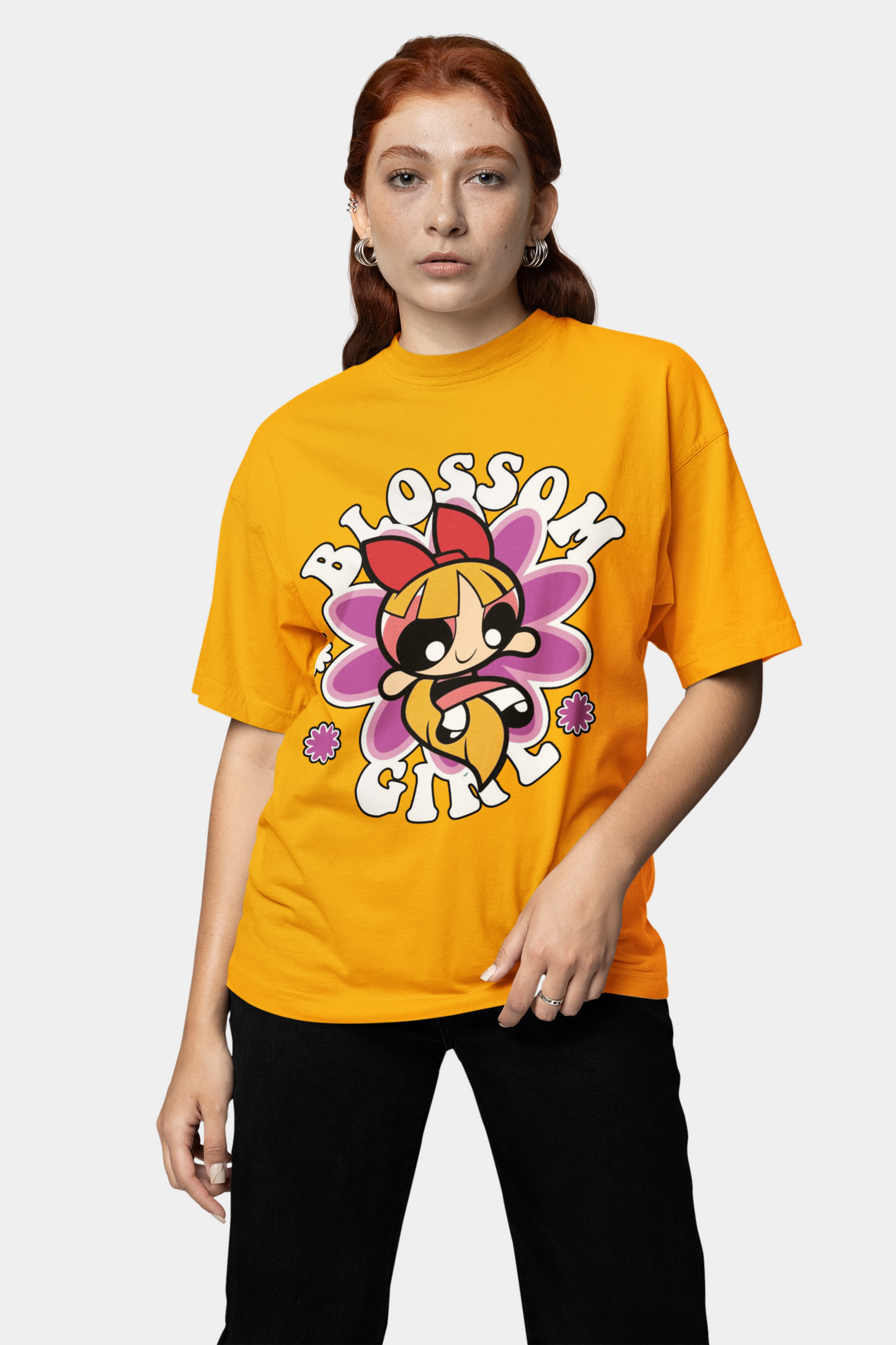 POWERPUFF GIRL OVERSIZED T-SHIRT - Costa Moon