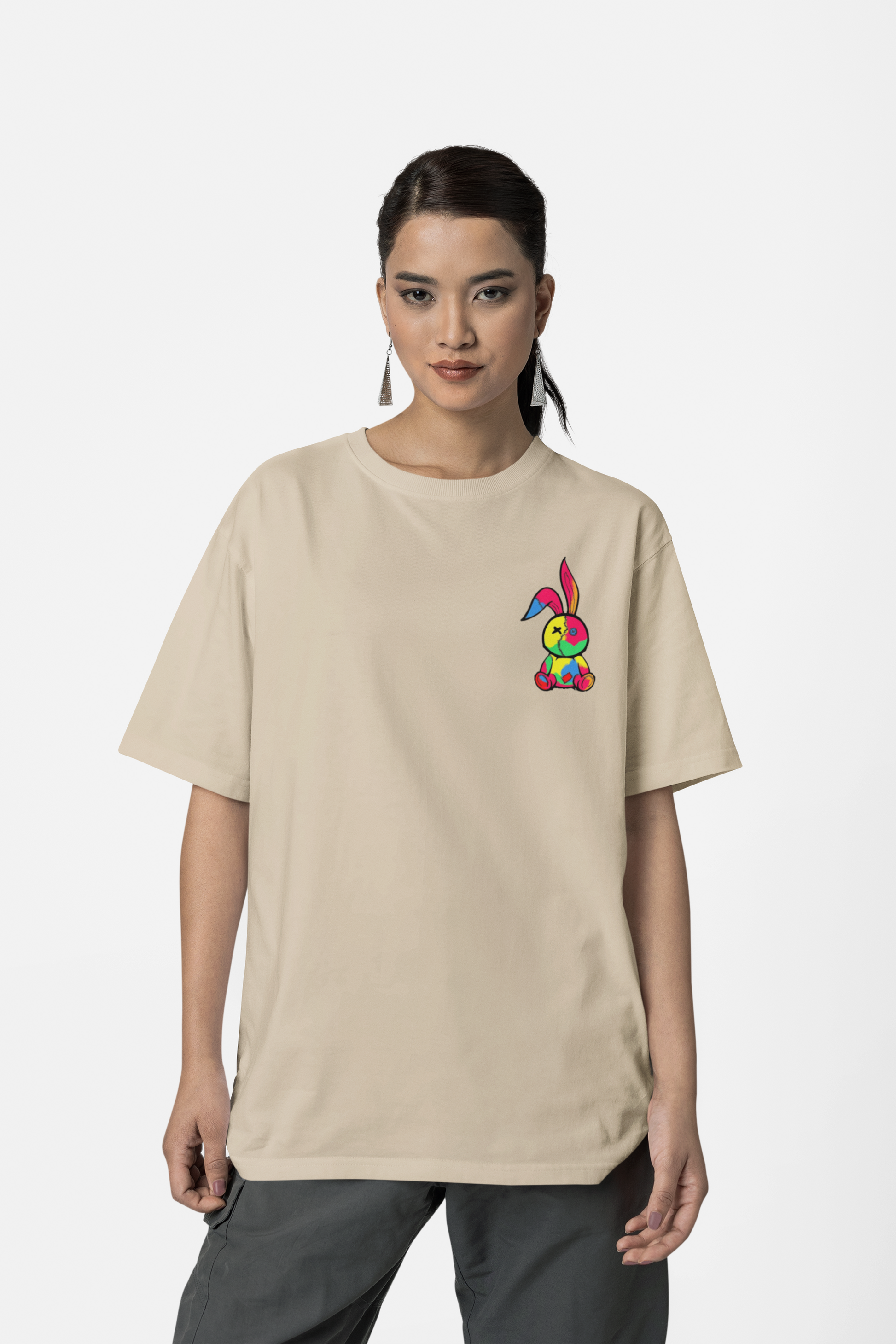 COOL TEDDY OVERSIZED T-SHIRT - Costa Moon