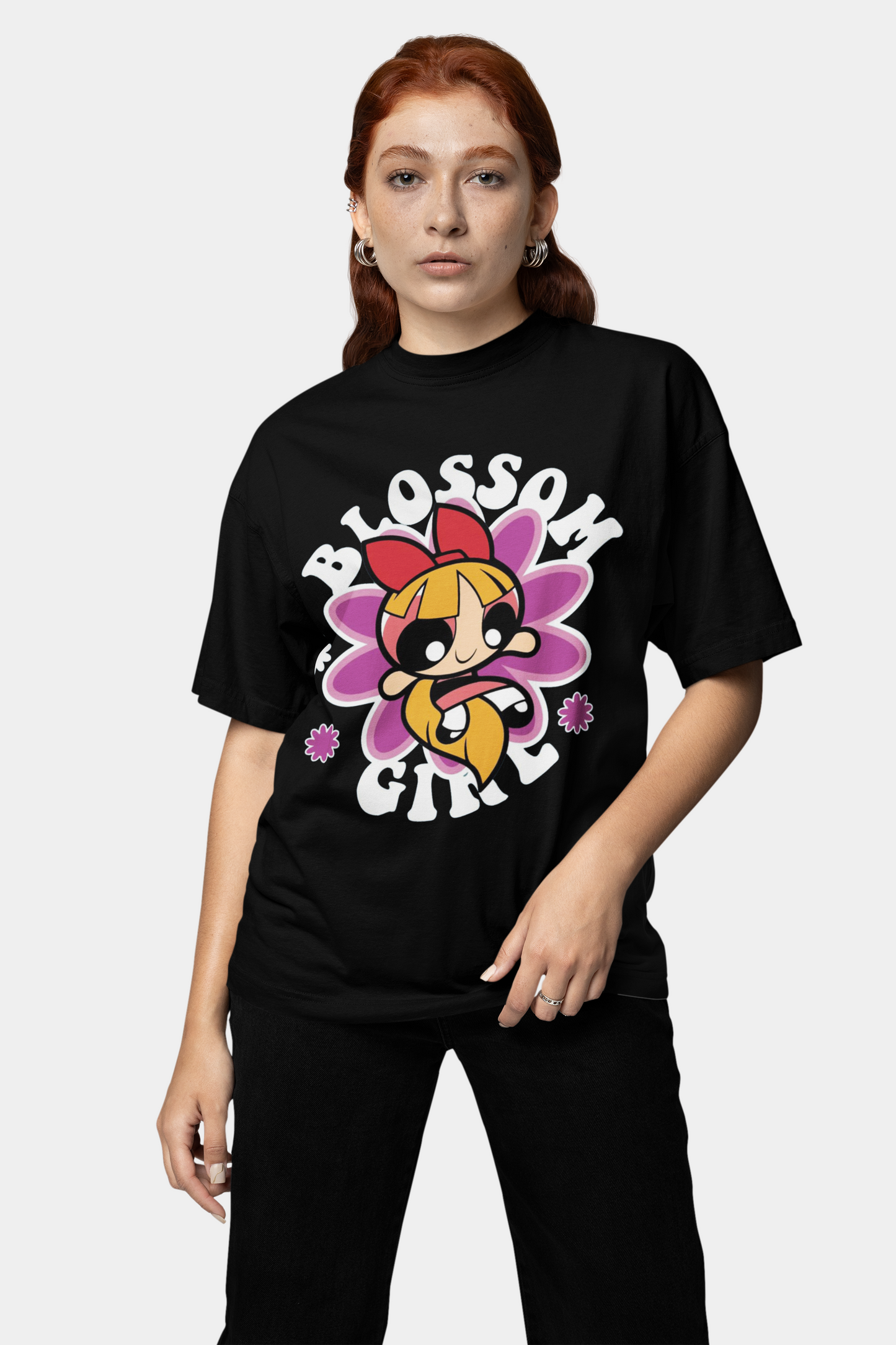 POWERPUFF GIRL OVERSIZED T-SHIRT - Costa Moon