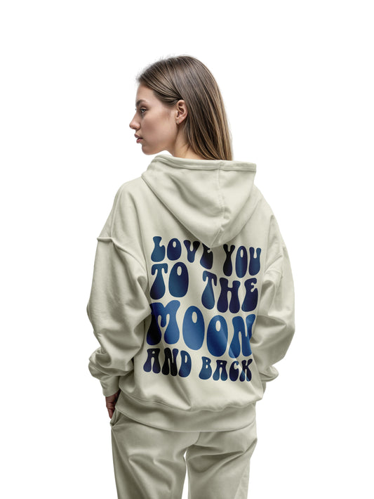 LOVE YOU TO THE MOON AND BACK HOODIE - Costa Moon