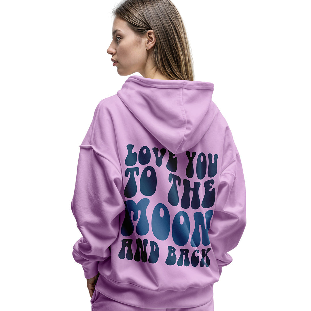LOVE YOU TO THE MOON AND BACK HOODIE - Costa Moon