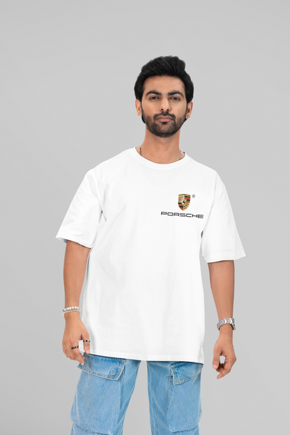 PORSCHE CAR LOVE OVERSIZED T-SHIRT - Costa Moon