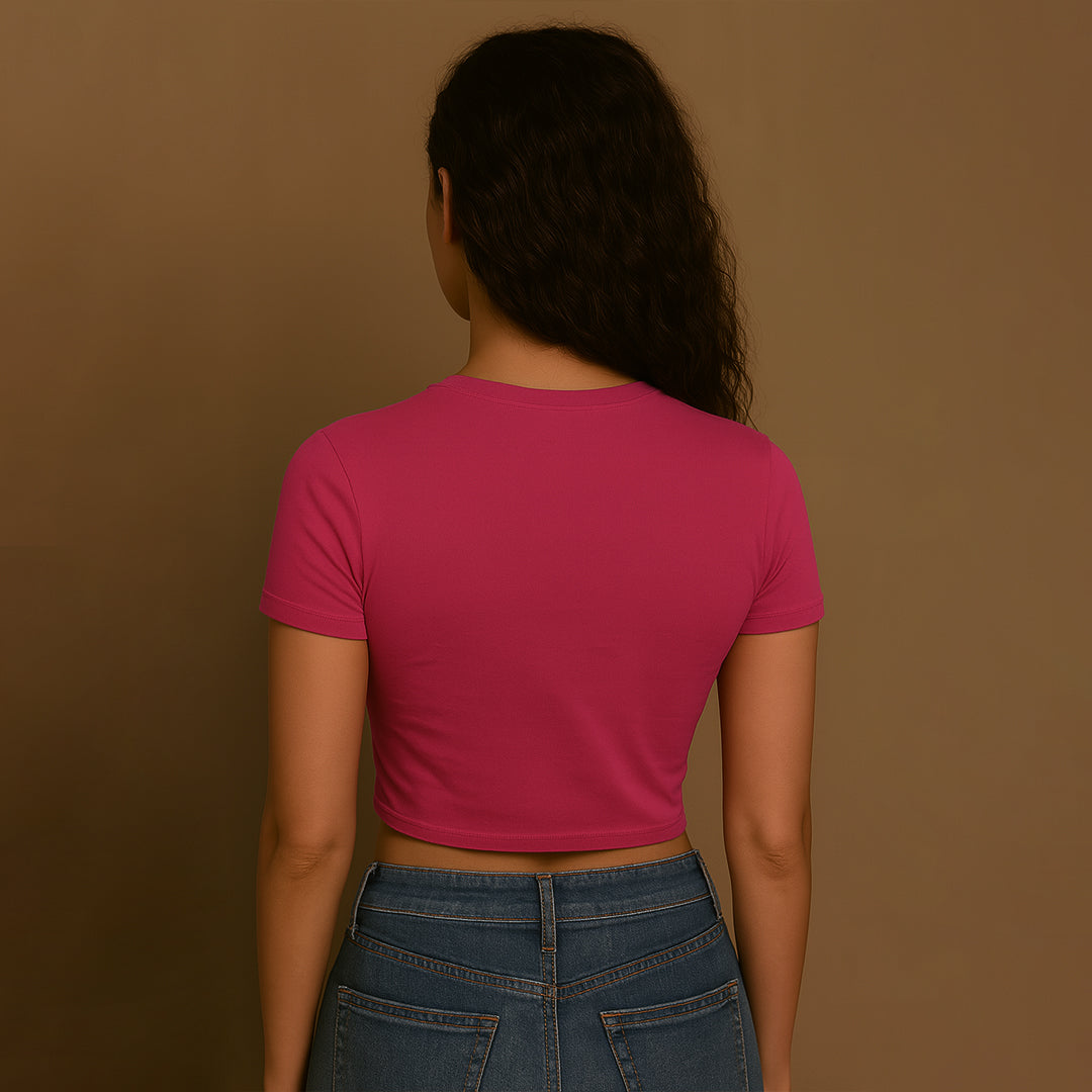 His Mom Still Loves Me Crop Tee - Costa Moon