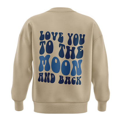 LOVE YOU TO THE MOON AND BACK HOODIE - Costa Moon