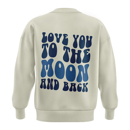 LOVE YOU TO THE MOON AND BACK HOODIE - Costa Moon