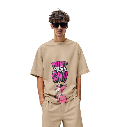 DON'T GIVE A SHIT OVERSIZED T-SHIRT - Costa Moon
