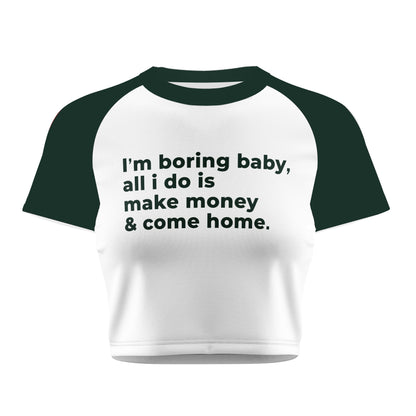 I am Boring Baby, Tee - Costa Moon
