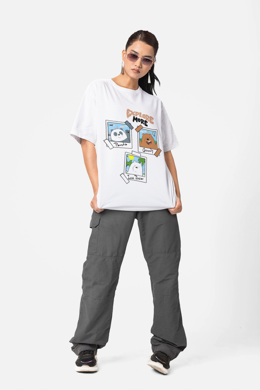 EXPLORE MORE OVERSIZED T-SHIRT