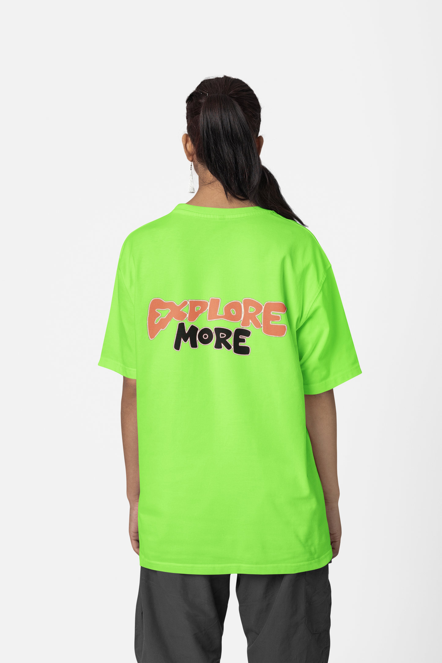 EXPLORE MORE OVERSIZED T-SHIRT - Costa Moon