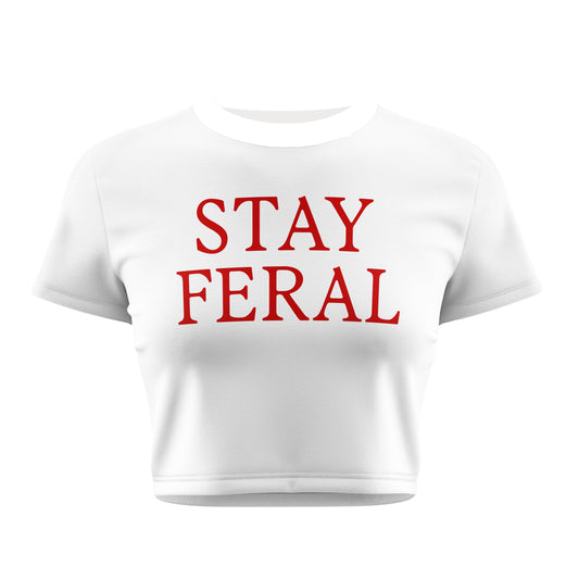 Stay Feral Tee - Costa Moon