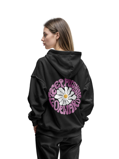 KEEP PUSHIND FORWARD HOODIE - Costa Moon