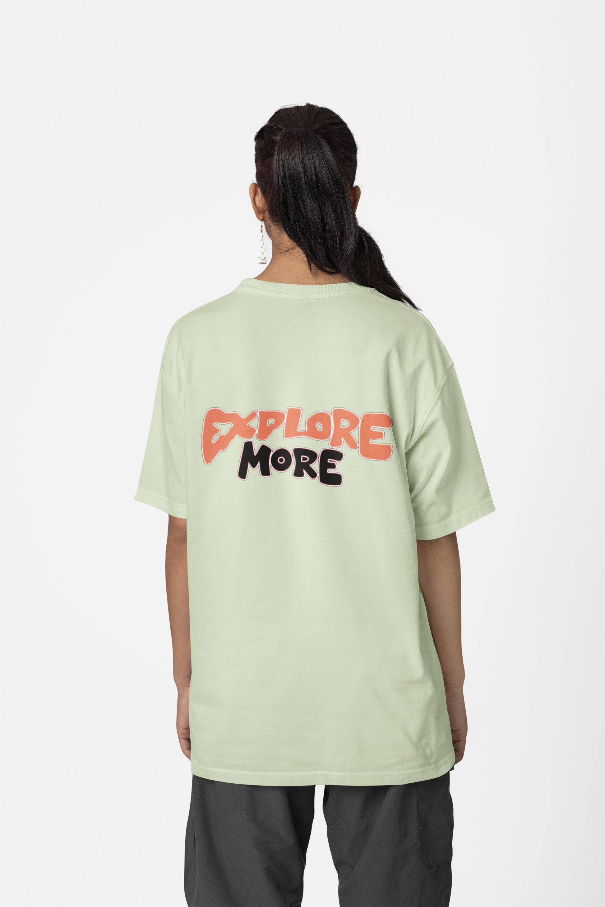 EXPLORE MORE OVERSIZED T-SHIRT - Costa Moon