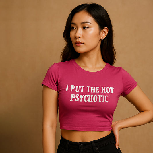 Psychotic Crop Tee