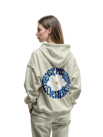 KEEP PUSHIND FORWARD HOODIE - Costa Moon