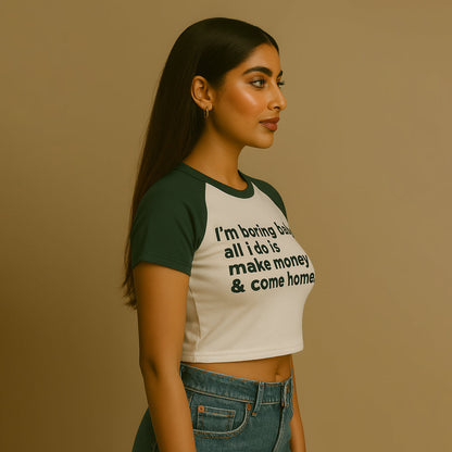 I am Boring Baby, Tee - Costa Moon