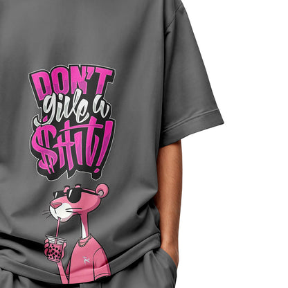 DON'T GIVE A SHIT OVERSIZED T-SHIRT - Costa Moon