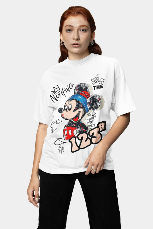 MICKEY MOUSE OVERSIZED T-SHIRT