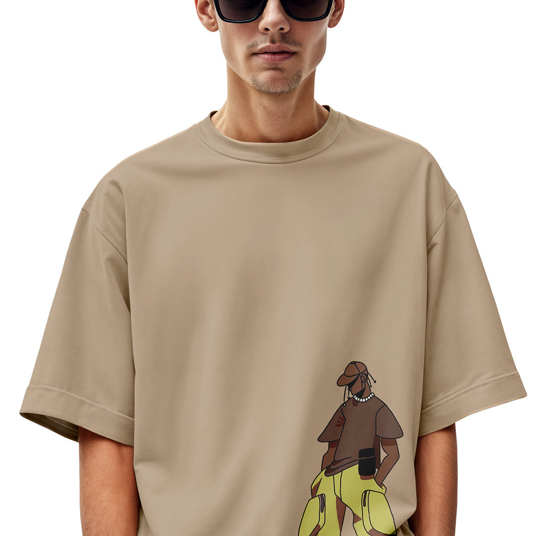 COOL MEN OVERSIZED T-SHIRT - Costa Moon