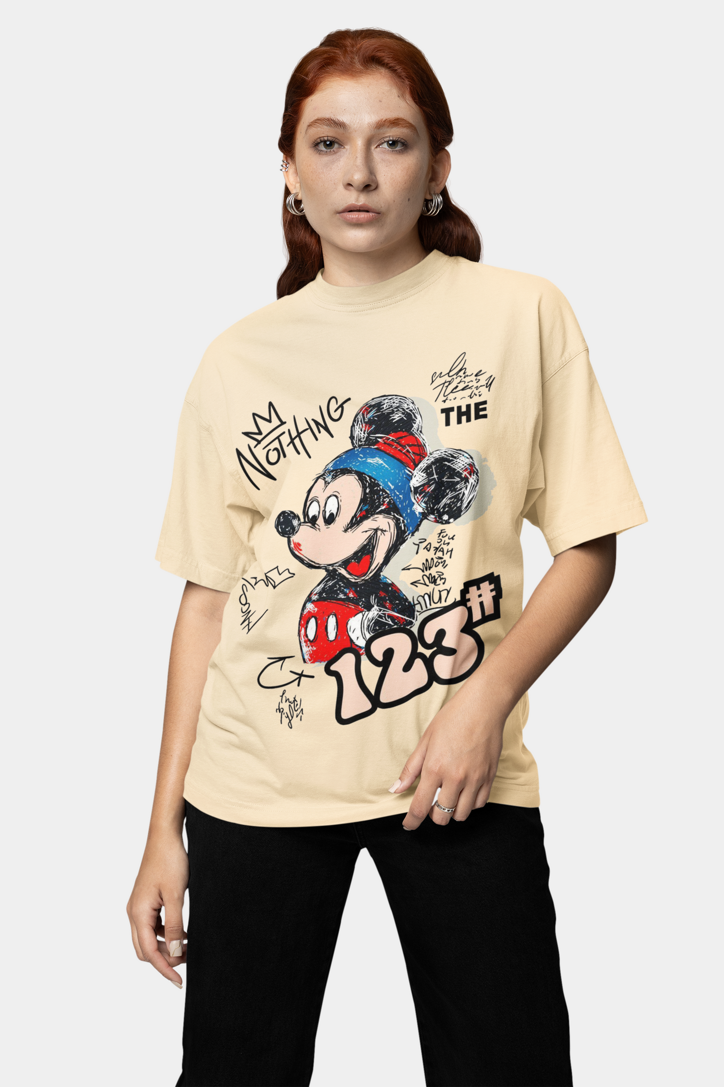 MICKEY MOUSE OVERSIZED T-SHIRT - Costa Moon