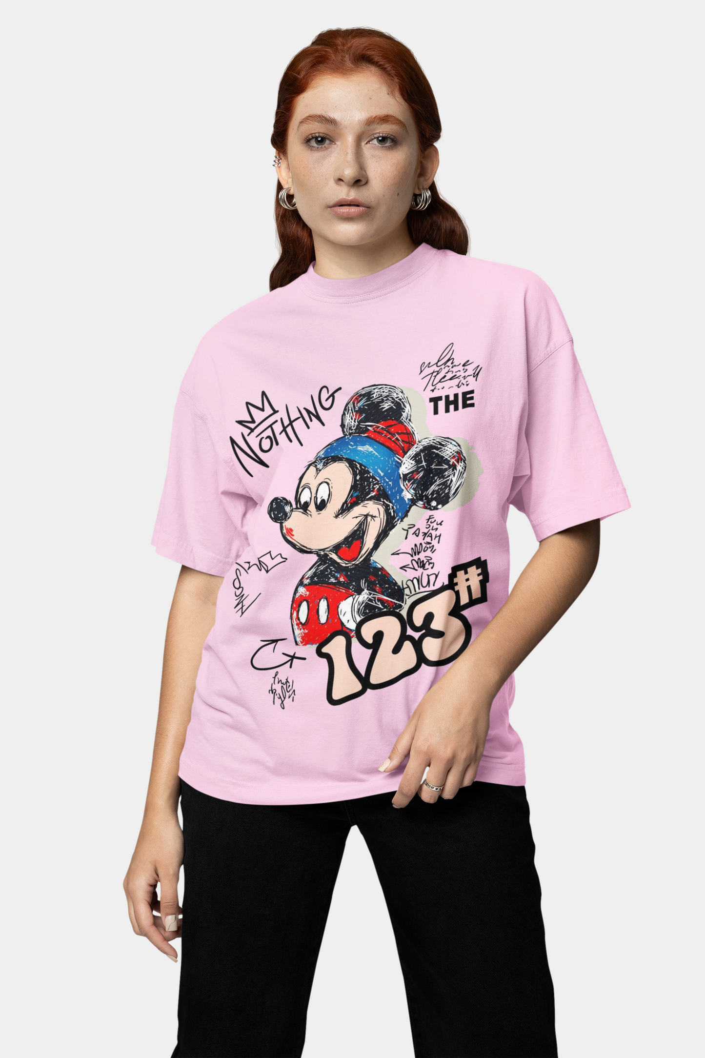 MICKEY MOUSE OVERSIZED T-SHIRT - Costa Moon