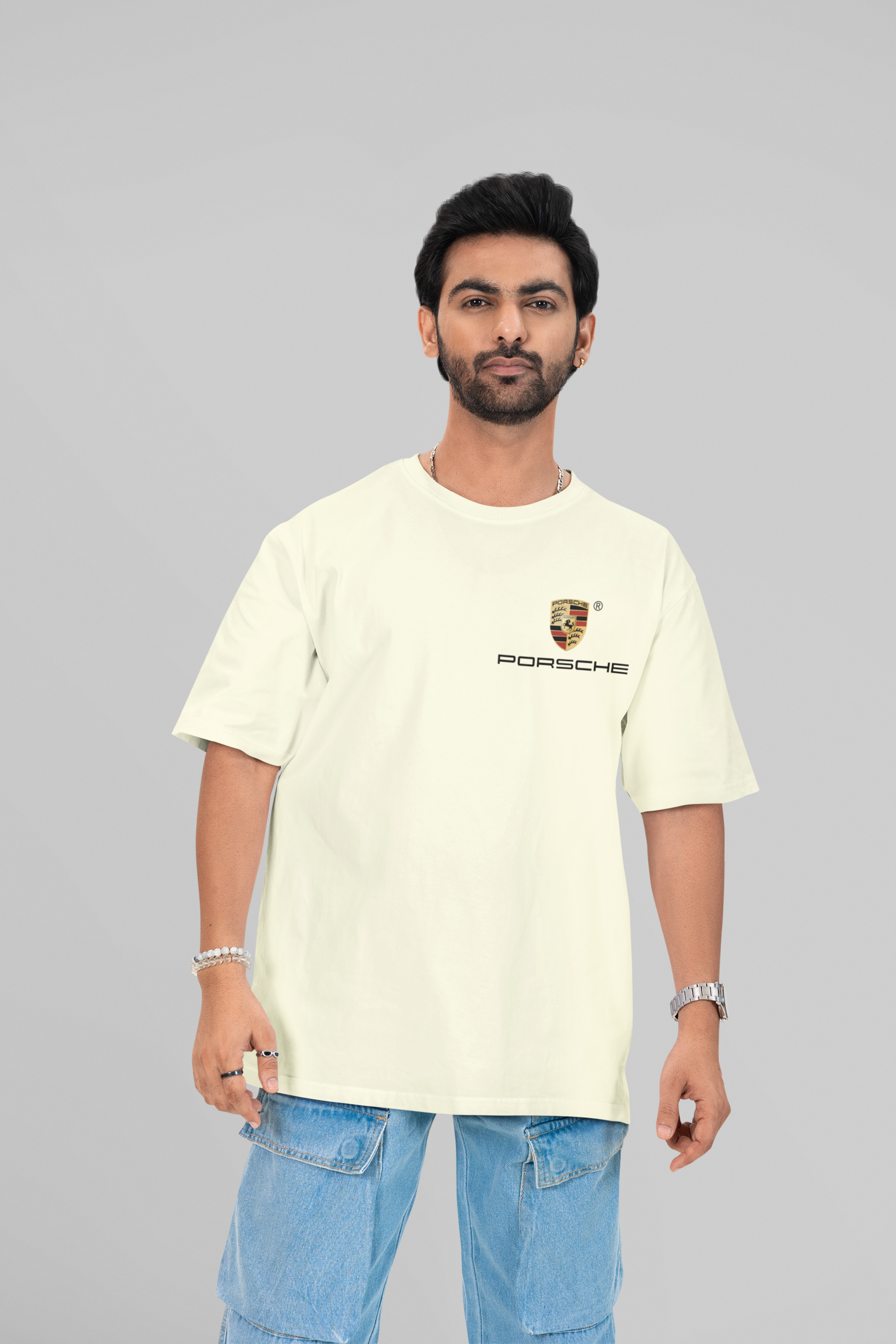 PORSCHE CAR LOVE OVERSIZED T-SHIRT - Costa Moon