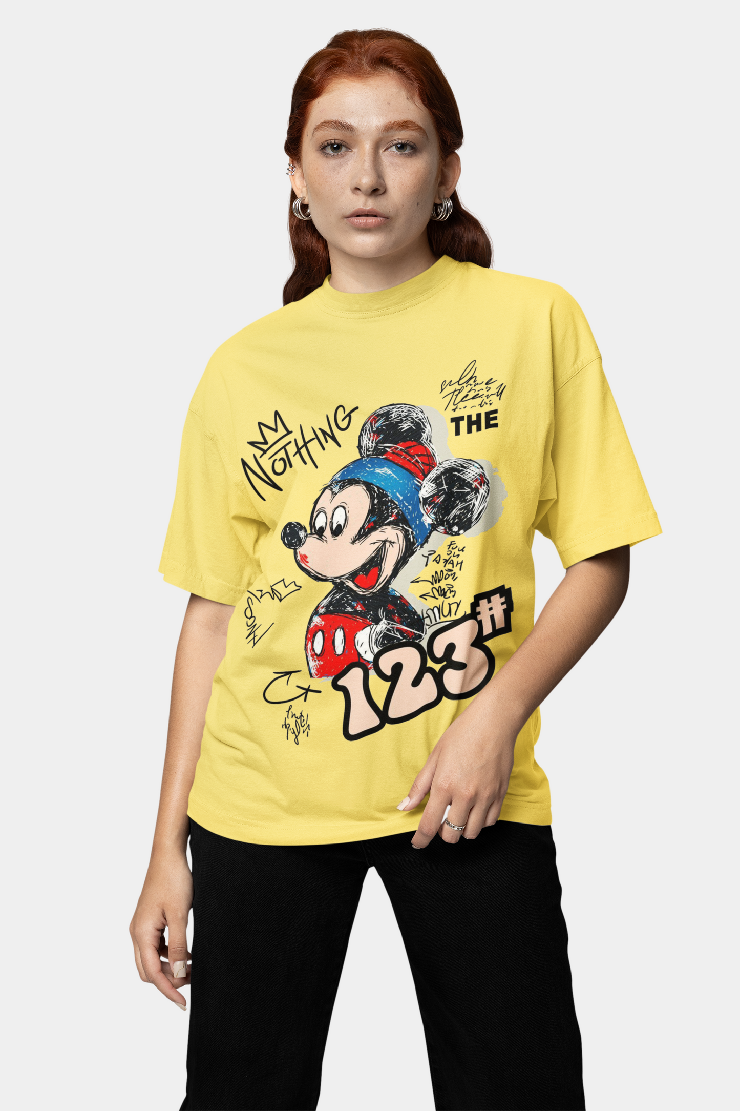 MICKEY MOUSE OVERSIZED T-SHIRT - Costa Moon