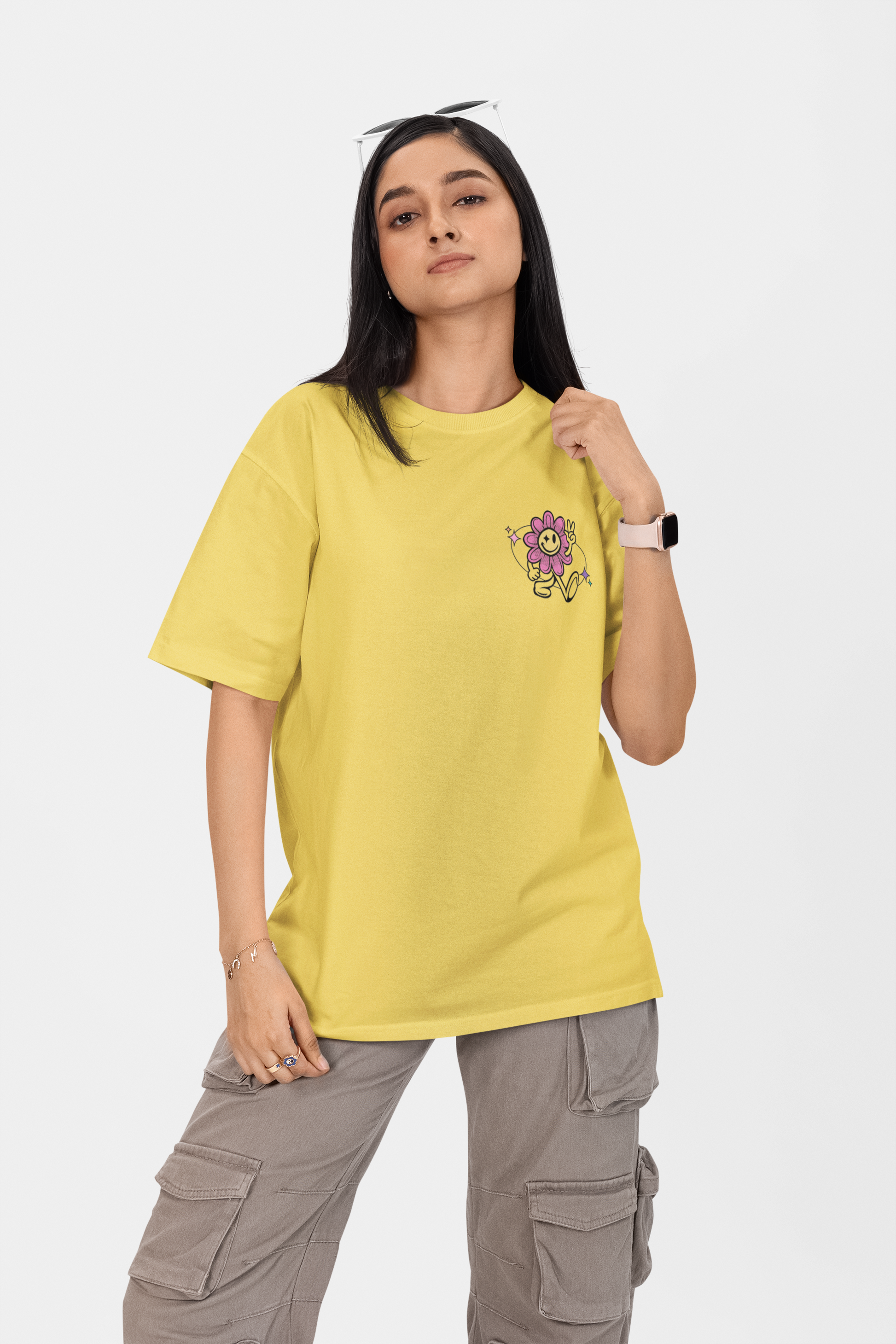 POSITIVE OVERSIZED T-SHIRT - Costa Moon