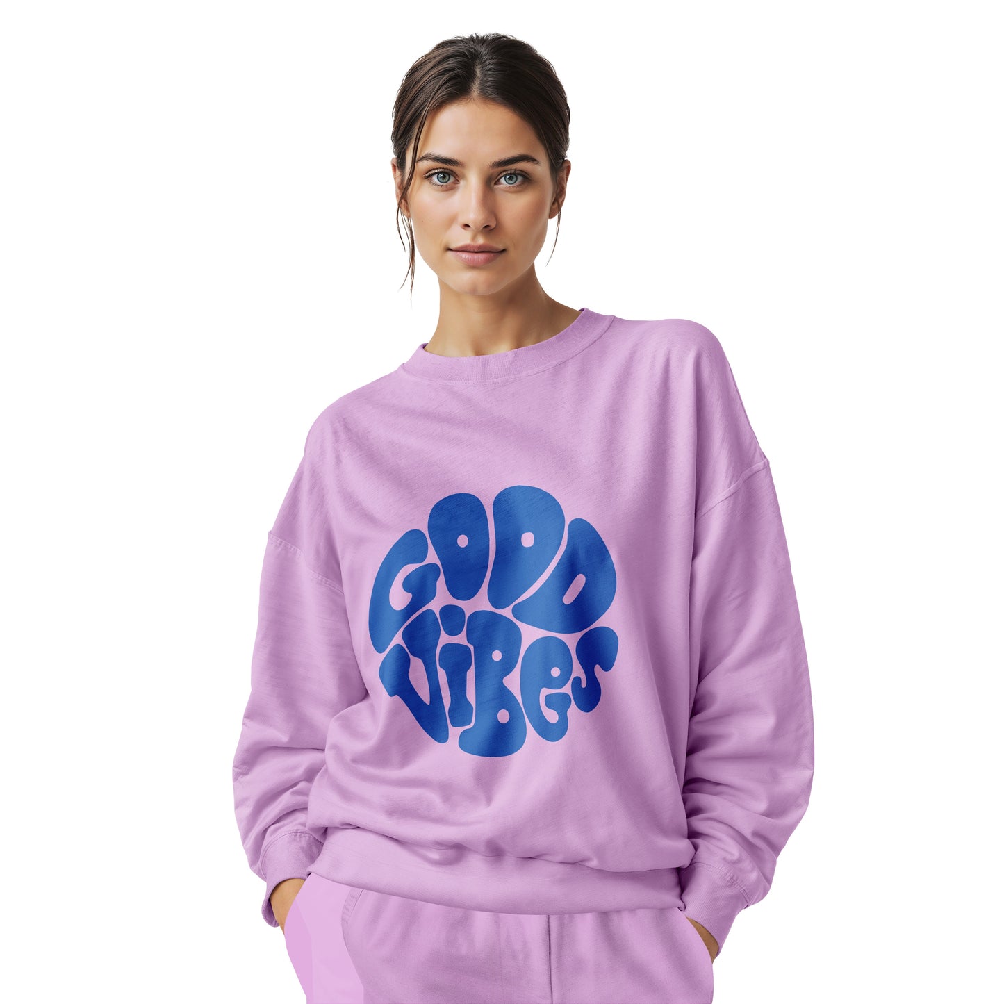 GOOD VIBES SWEATSHIRT - Costa Moon