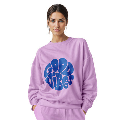 GOOD VIBES SWEATSHIRT - Costa Moon